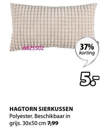Jysk Hagtorn sierkussen aanbieding