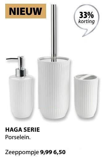 Jysk Haga zeeppompje aanbieding