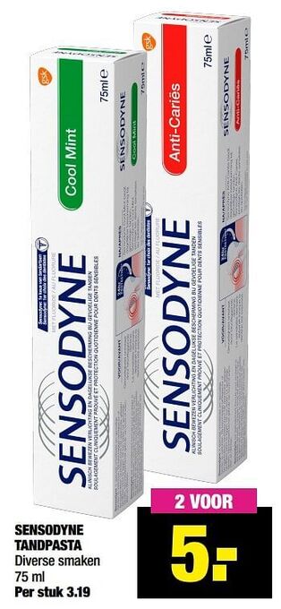 Sensodyne tandpasta