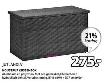 Jysk Houstrup kussenbox aanbieding