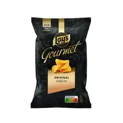 Albert Heijn Lay's Gourmet classic cut original aanbieding