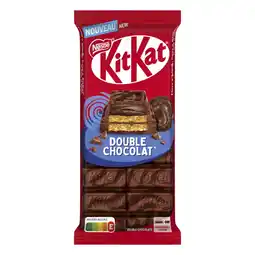 Albert Heijn Kitkat Melkchocoladereep double chocolate aanbieding
