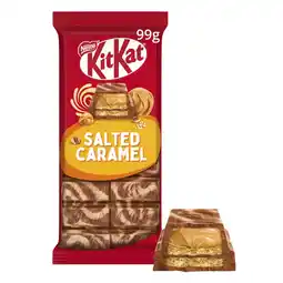 Albert Heijn Kitkat Melkchocoladereep salted caramel aanbieding