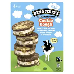 Albert Heijn Ben & Jerry's Cookie dough sandwich aanbieding
