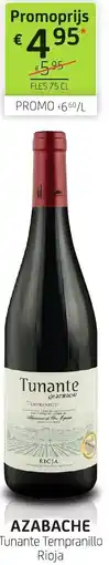 BelBev Azabache Tunante Tempranillo Rioja aanbieding