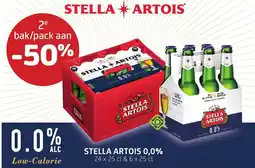 BelBev Stella artois 0,0% aanbieding