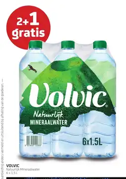 BelBev Volvic natuurlijk mineraalwater aanbieding
