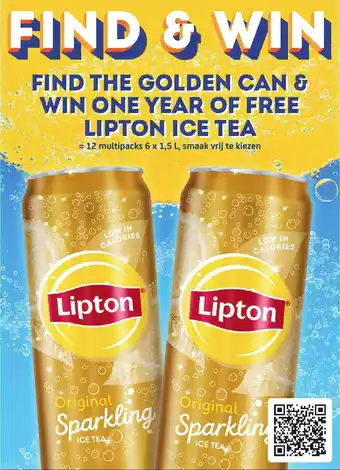 BelBev Lipton ice tea aanbieding