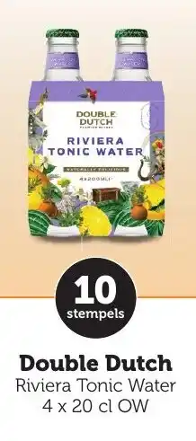 BelBev Double Dutch Riviera Tonic Water aanbieding