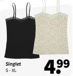 Wibra Singlet aanbieding