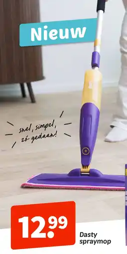Wibra Dasty spraymop aanbieding