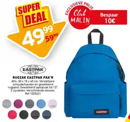 Trafic Rugzak eastpak pak'r aanbieding