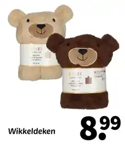 Wibra Wikkeldeken aanbieding