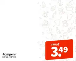 Wibra Rompers aanbieding