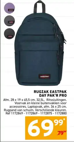 Trafic Rugzak eastpak day pak'r pro aanbieding