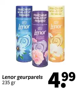 Wibra Lenor geurparels aanbieding