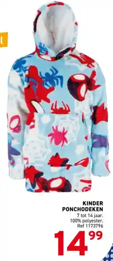 Trafic Kinder ponchodeken aanbieding