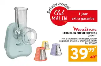 Hakmolen fresh express 3-in-1