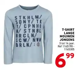 Trafic T-shirt lange mouwen jongens aanbieding