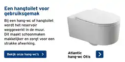 GAMMA Atlantic hang-wc Otis aanbieding