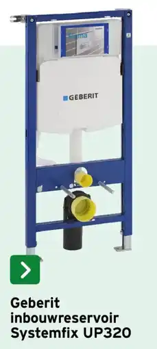 GAMMA Geberit inbouwreservoir Systemfix UP320 aanbieding