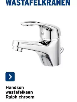 GAMMA Handson wastafelkraan Ralph chroom aanbieding