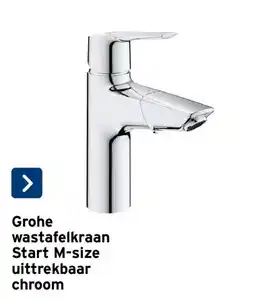 GAMMA Grohe wastafelkraan start m-size aanbieding
