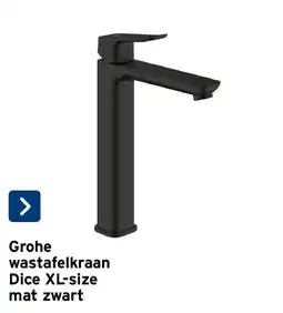 GAMMA Grohe wastafelkraan Dice aanbieding