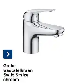 GAMMA grohe wastafelkraan swift s-size aanbieding