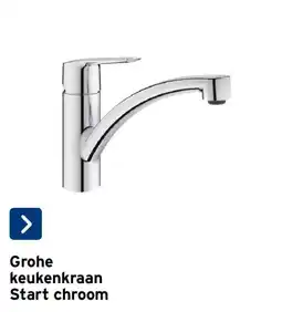 GAMMA Grohe keukenkraan Start chroom aanbieding