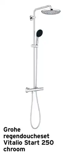 GAMMA Grohe regendoucheset Vitalio Start 250 aanbieding