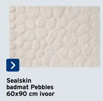 Sealskin badmat pebbles