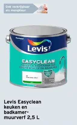 GAMMA Levis easyclean keuken en badkamer-muurverf aanbieding