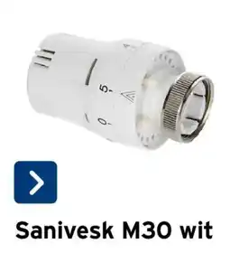 GAMMA Sanivesk M30 wit aanbieding