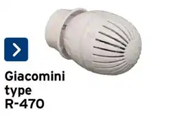 GAMMA Giacomini type R-470 aanbieding