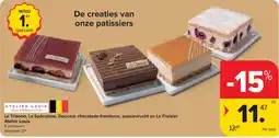 Carrefour Market De creaties van onze patissiers aanbieding