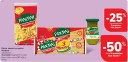 Carrefour Market Pasta, sauzen en pesto Panzani aanbieding