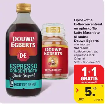 Douwe egberts espresso concentrate black original
