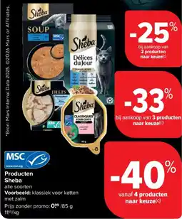 Carrefour Market Producten Sheba aanbieding