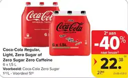 Carrefour Market Coca-Cola aanbieding