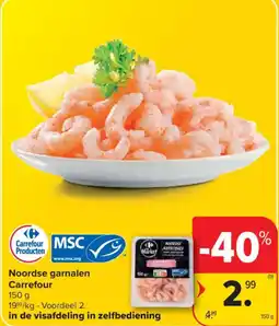 Carrefour Market Noordse garnalen aanbieding