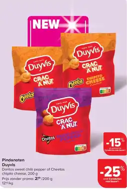 Carrefour Pindanoten Duyvis aanbieding