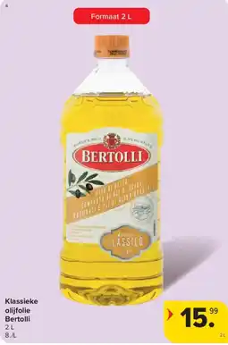 Carrefour Klassieke olijfolie Bertolli aanbieding