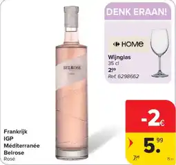 Carrefour Belrose rosé aanbieding