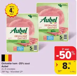Carrefour Ontvette ham aanbieding