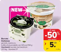 Carrefour Burrrata Deliziosa aanbieding