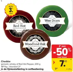 Carrefour Cheddar aanbieding