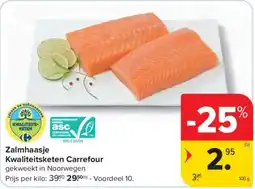 Carrefour Zalmhaasje aanbieding
