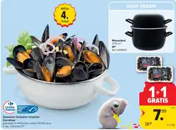 Carrefour Zeeuwse mosselen imperial aanbieding