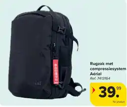 Carrefour Rugzak met compressiesystem aanbieding